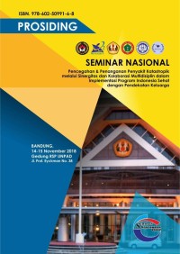 Image of Prosiding Seminar Nasional : Pencegahan dan Penanganan Penyakit Katastropik melalui Sinergitas dan Kaloborasi Multidisiplin dalam Implementasi Program Indonesia Sehat dengan Pendekatan Keluarga
