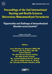 Proceedings of the 2nd International Nursing and Health Sciences Universitas Muhammadiyah Purwokerto : Opportunities and Challenges of Interprofessional Education Across Countries