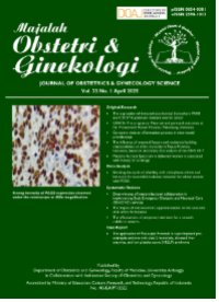 Image of Majalah Obstetri & Ginekologi (Journal of Obstetrics & Gynecology Science) Vol. 33 No 1 April 2025