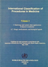 Image of International Classification of Procedures in Medicine : Vol 2