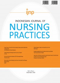 Indonesian Journal of Nursing Practices (IJNP) : Volume 7 Nomor 2 Desember 2023