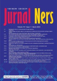 Jurnal Ners : Volume 18 Nomor 1 Maret 2023