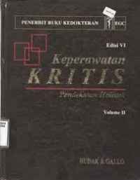 Image of Keperawatan Kritis : Pendekatan holistik